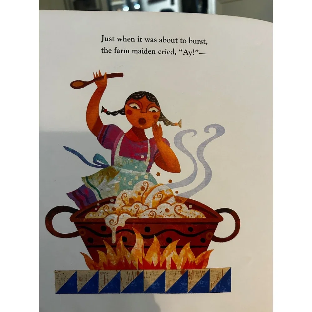 The Cazuela That the Farm Maiden Stirred Childrens Book Samantha Vamos Hardback